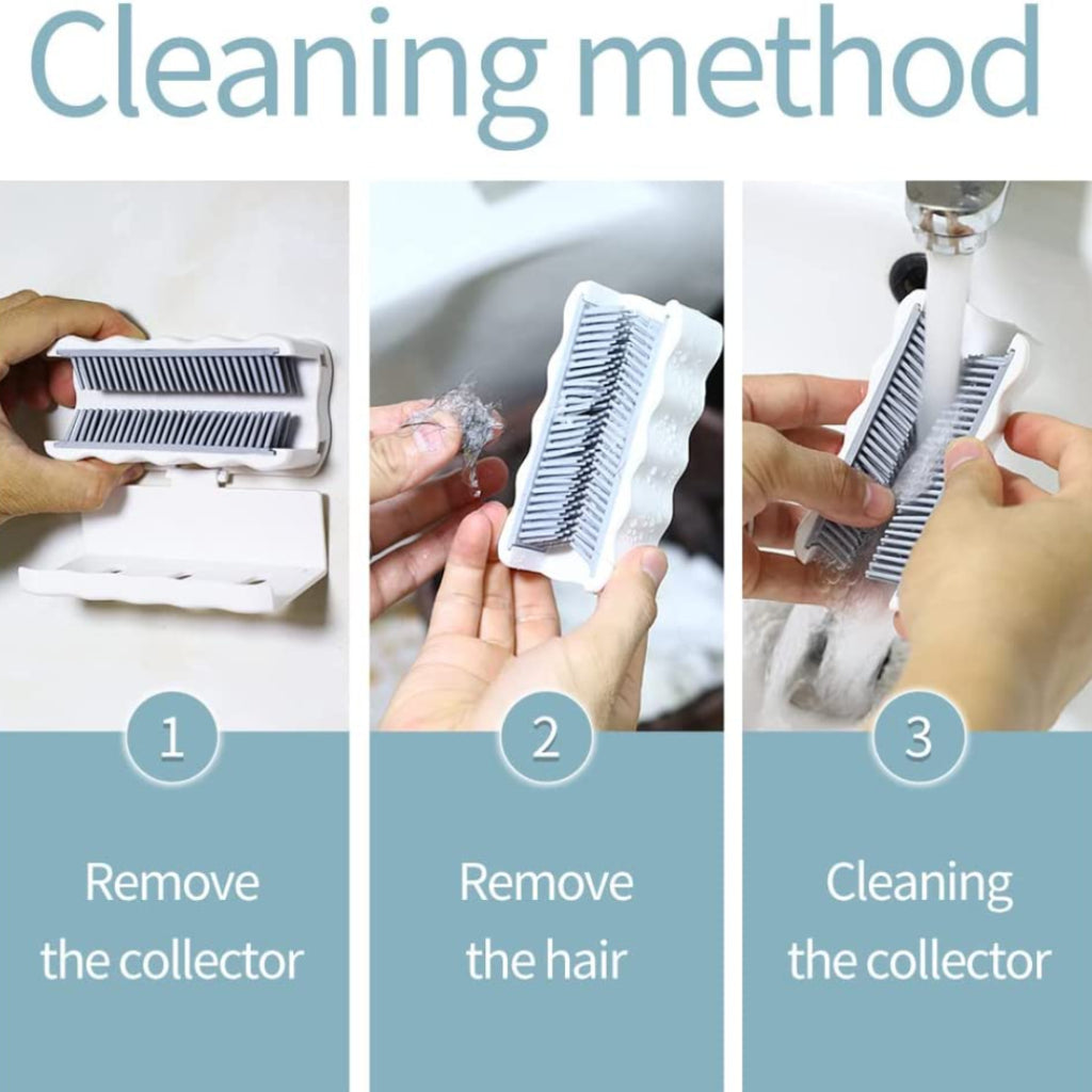 Premium Shower Hair Catcher - 1pc Set - Effectively Traps Hair, Prevents Clogs, Hassle-Free Cleaning for a Sparkling Shower