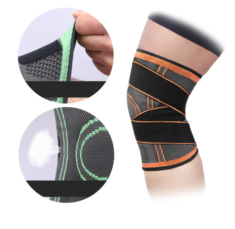 1PC High-Performance Knee Pad- Breathable, Adjustable Fit- Ideal for Running, Cycling & Outdoor Sports