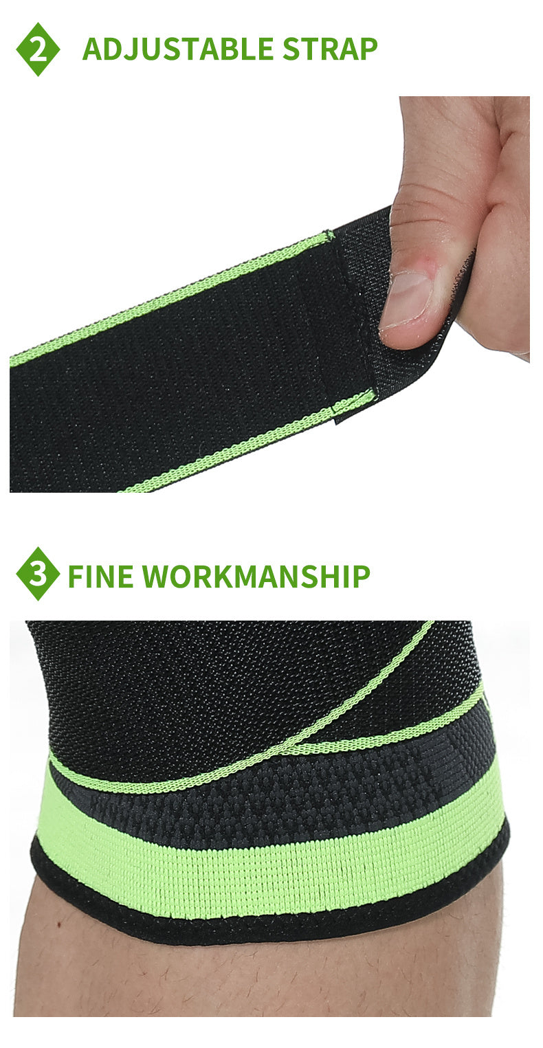 1PC High-Performance Knee Pad- Breathable, Adjustable Fit- Ideal for Running, Cycling & Outdoor Sports