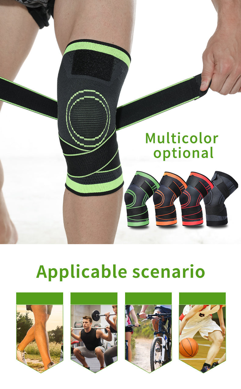 1PC High-Performance Knee Pad- Breathable, Adjustable Fit- Ideal for Running, Cycling & Outdoor Sports