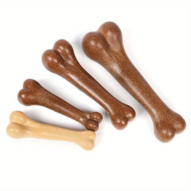 Beef-Flavored Durable Chew Toy for Dogs - Interactive Bone Design, Tough & Safe for All Breeds, Promotes Dental Health & Playtime Fun, Pet Dental Care | Engaging Pet Toy | Durable Polypropylene, Dog Toys for Aggressive Chewer