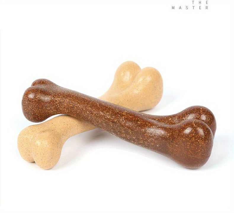 Beef-Flavored Durable Chew Toy for Dogs - Interactive Bone Design, Tough & Safe for All Breeds, Promotes Dental Health & Playtime Fun, Pet Dental Care | Engaging Pet Toy | Durable Polypropylene, Dog Toys for Aggressive Chewer