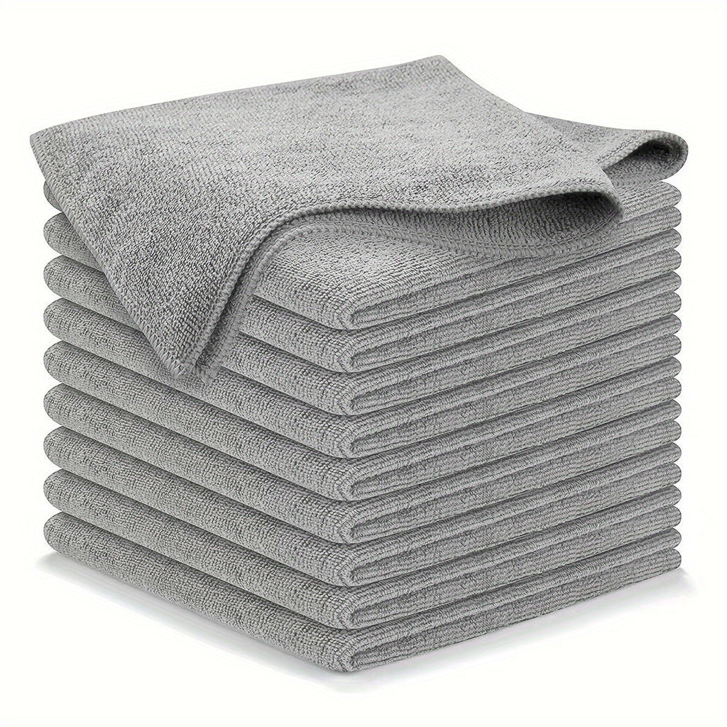 Microfiber Car Towel Set - Ultra-Absorbent, Quick-Drying, Lint-Free, Soft, and Gentle on Surfaces - Ideal for Cleaning and Drying Cars, Trucks, and SUVs - Made of Durable Polyester Material
