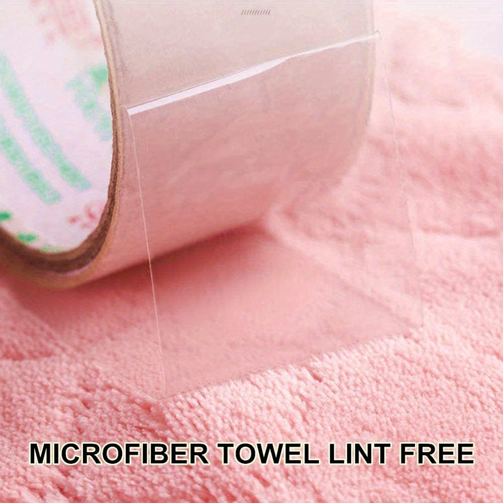 10pcs Ultra-Absorbent Microfiber Kitchen Towels - Non-Stick, Oil-Free Cleaning Cloths for Dishes & Tableware