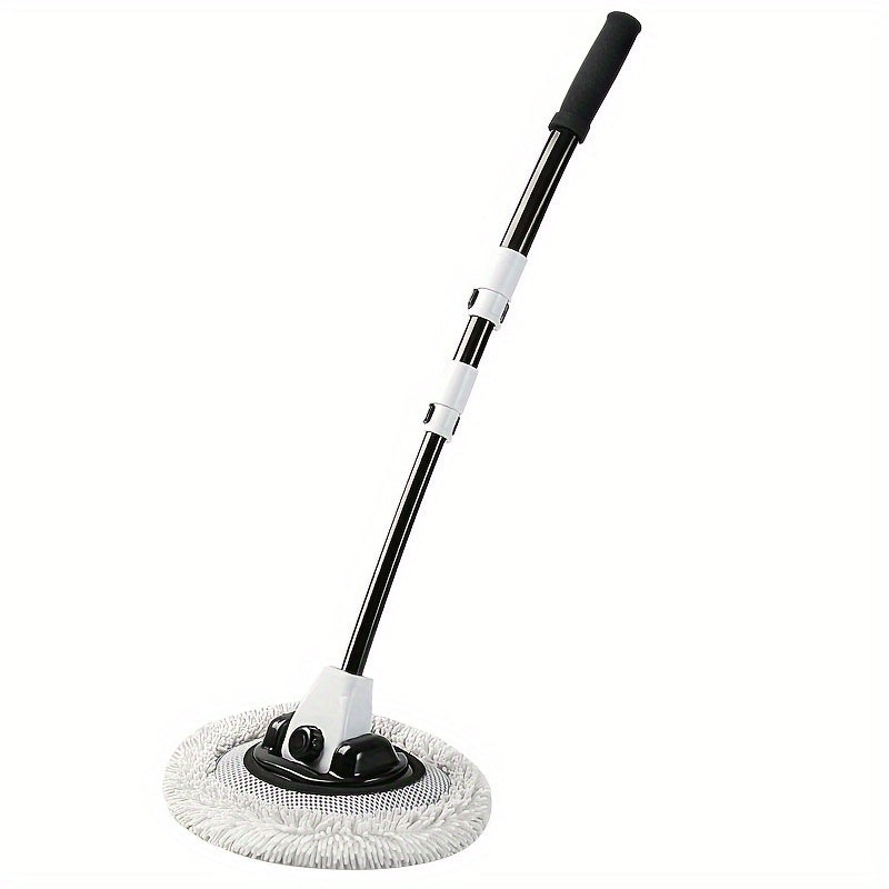 Cleaning Tools for Car Washing, Including a Soft Chenille Mop And Brush Designed for Effective Maintenance