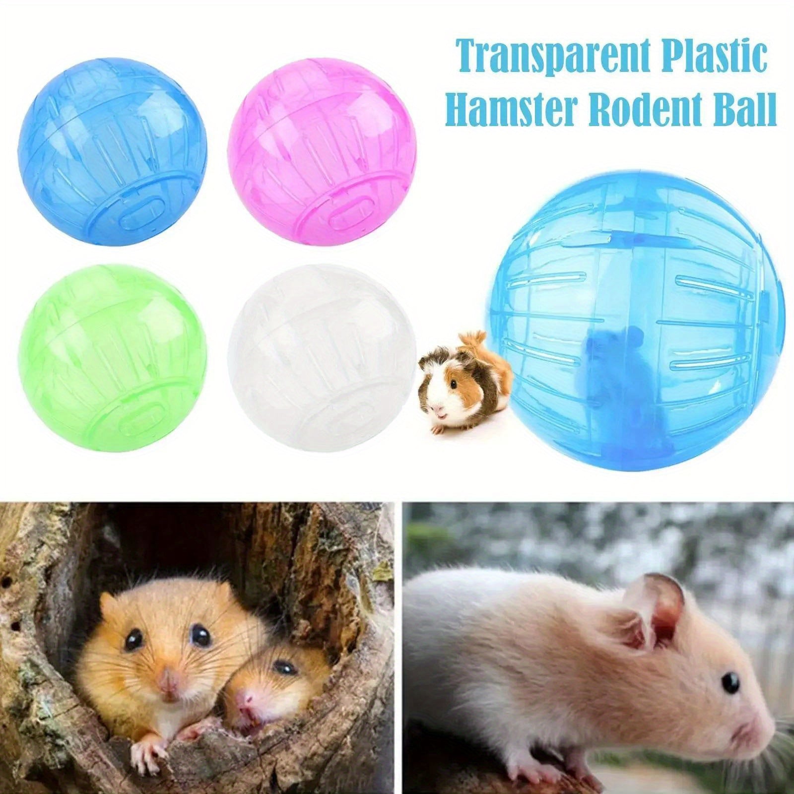 Outdoor Sport Ball, Grounder Rat Small Pet Rodent Mice Balls, Rat Exercise Hamster Gerbil Play Toys Jogging Toys