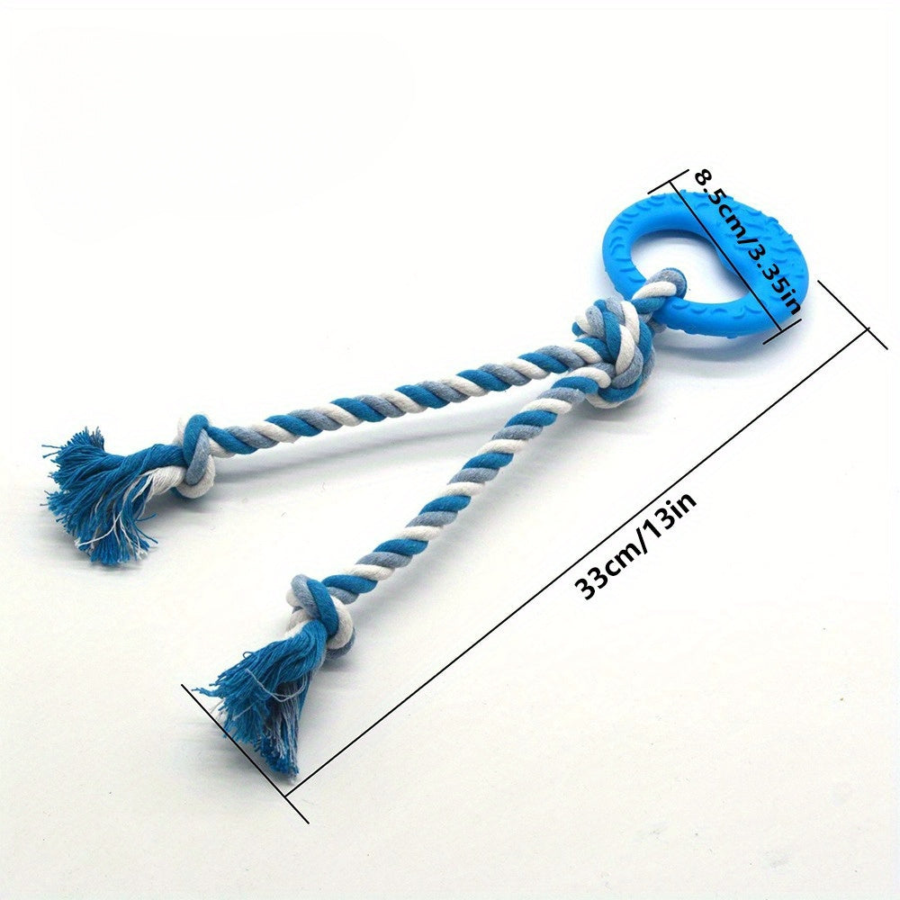 15-Pack Assorted Durable Dog Chew Toys - Fabric Rope Teething Toys for All Breed Sizes - Interactive Tug Toys for Mental Stimulation and Boredom Relief