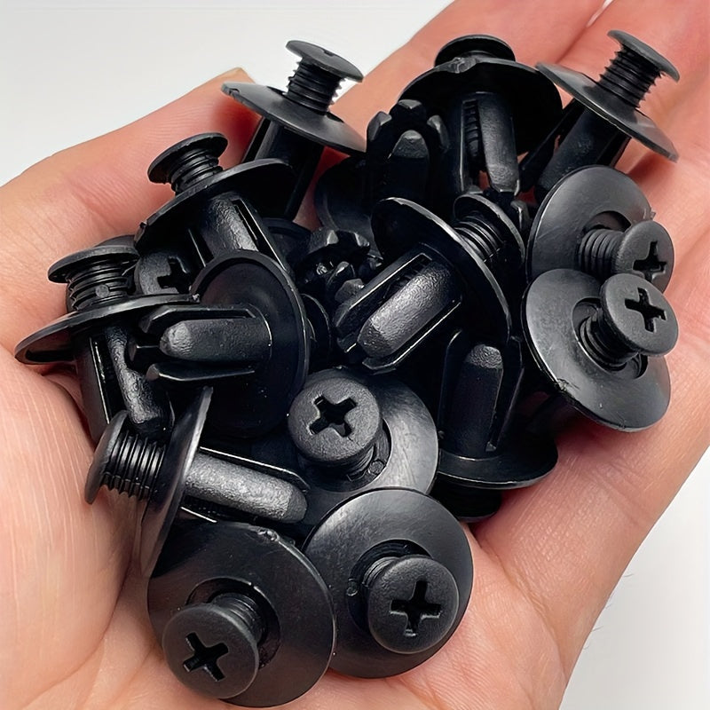 50 Pcs Universal Car Fastener Clips - Durable Plastic Automotive Interior & Trunk Retainer Clips, Easy Installation, Versatile Use