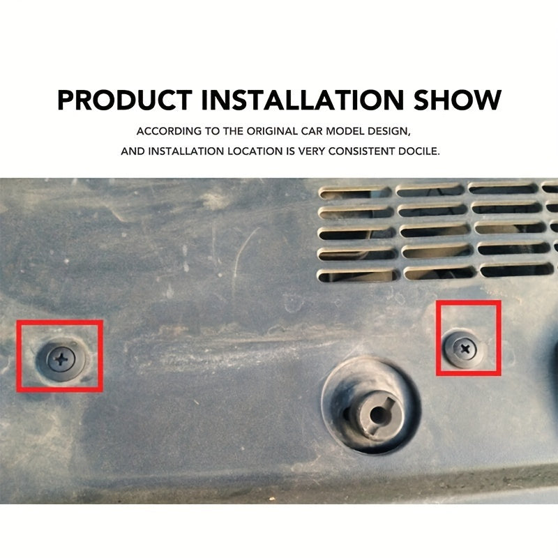 50 Pcs Universal Car Fastener Clips - Durable Plastic Automotive Interior & Trunk Retainer Clips, Easy Installation, Versatile Use