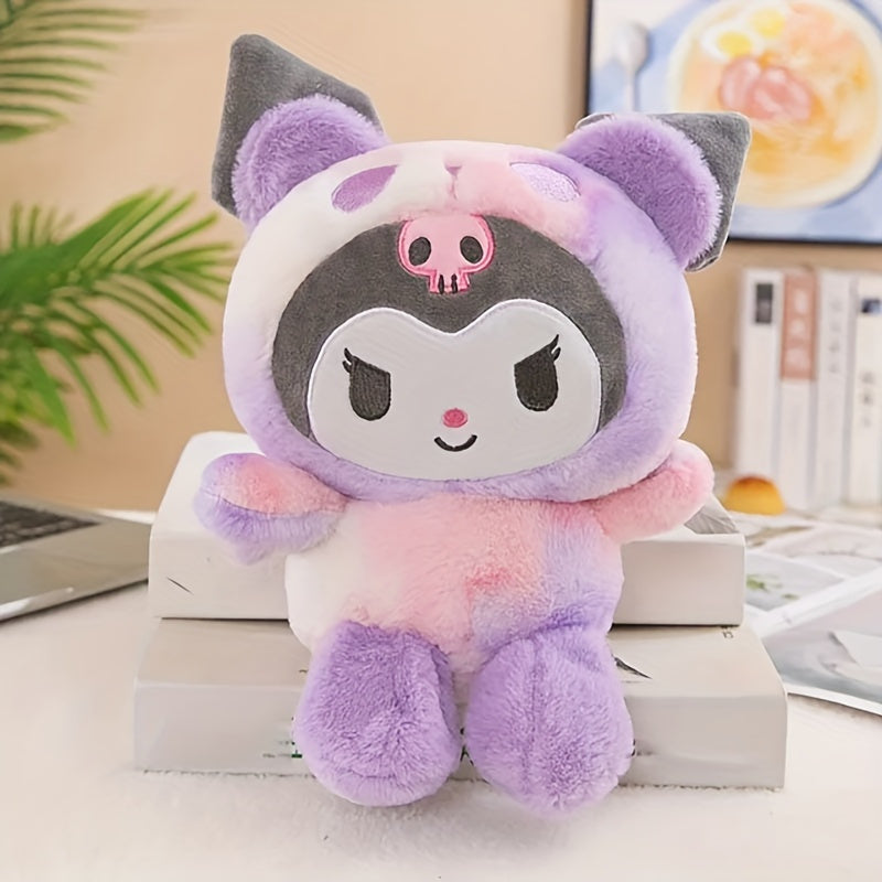 Sanrio'S Kawaii Kuromi & Cinnamoroll Plushies - Soft Anime Pillow Toys, Perfect Christmas Gift For Youngsters 0-3 Years