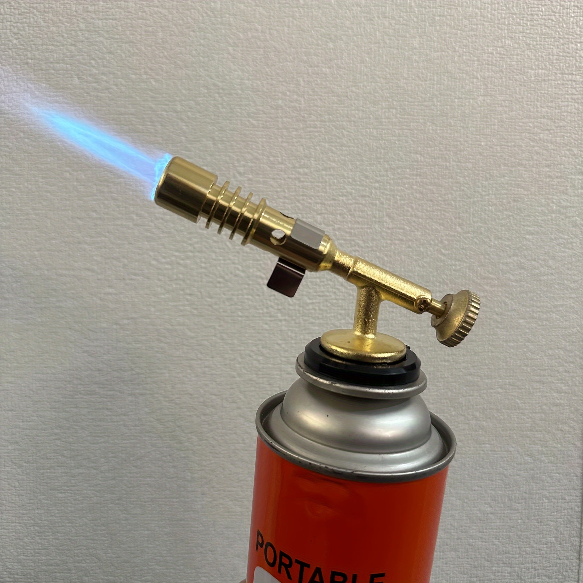 All-In-One Butane Torch: Perfect For Culinary Mastery & Automotive Repairs - Easy Ignition, Adjustable Flame (Gas Not Included)