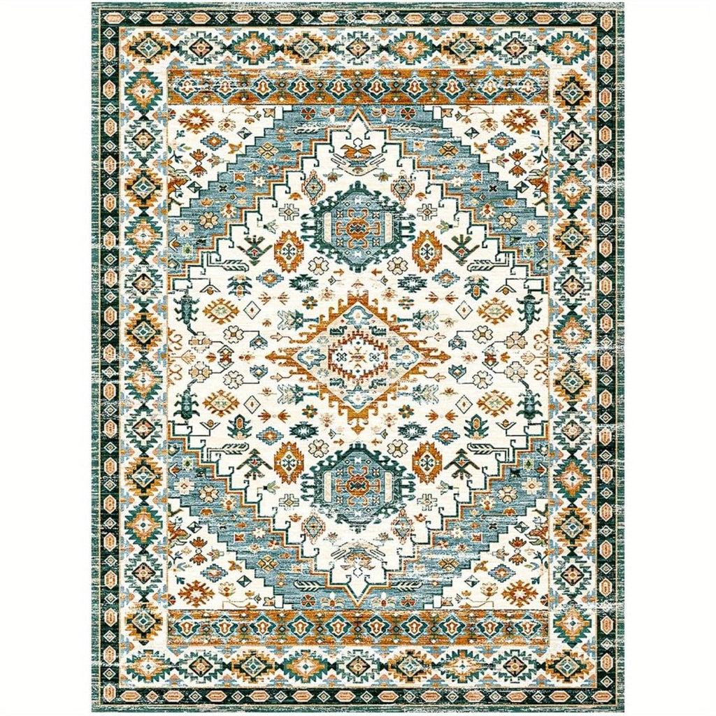 Area Rugs Washable Rugs Low Pile Machine Washable Vintage Rugs For Living Room