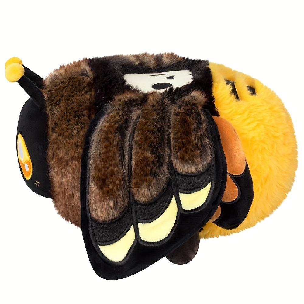 Deathhead Hawkmoth Plush, 9" Moth Head Plushies Stuff Animal Soft Stuffed Toys Doll for Kids and Friends
