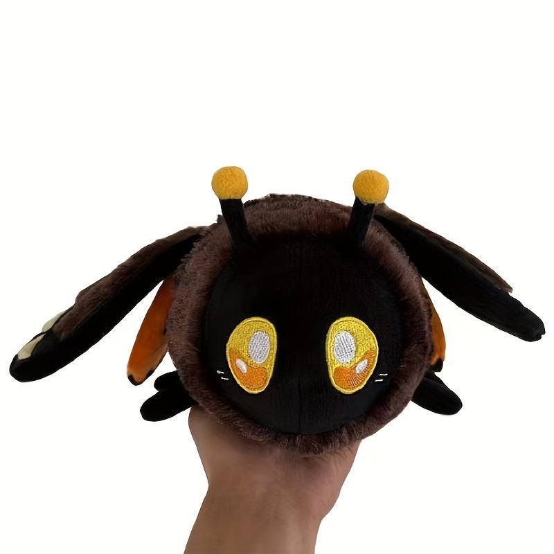 Deathhead Hawkmoth Plush, 9" Moth Head Plushies Stuff Animal Soft Stuffed Toys Doll for Kids and Friends