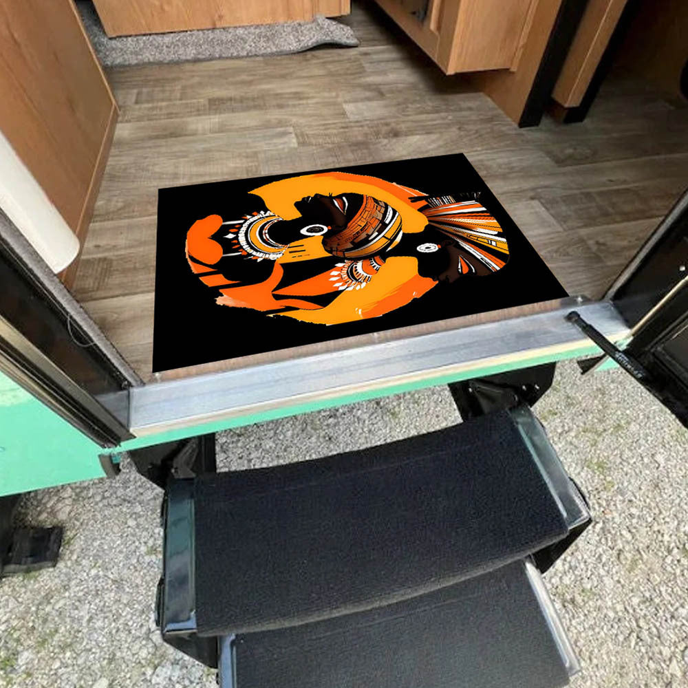 Luxurious Crystal Velvet Area Rug With African Black Women Design - Non-Slip, Perfect For Living Room, Bedroom, And Home Decor - Durable Polyester, Ideal For Dorms & Garden Rugs For Bedroom Aesthetic