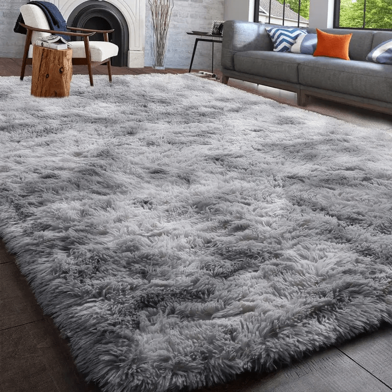 8x10 Feet (240*300cm) Fluffy Bedroom Rug Carpet, Shaggy Fuzzy Rugs for Bedroom, Area Rugs for Living Room, Room Decor