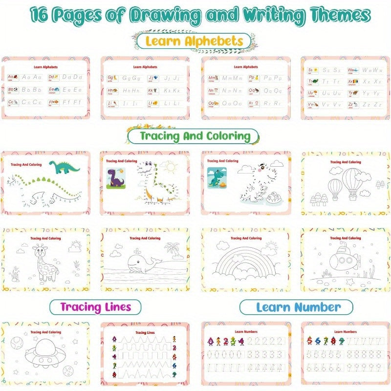 Shining Energy Busy Book: Preschool Learning Activities Kids Age 3 4 5 Toys Newest 32 Themes Educational Autism Learning Material Gifts Boys Girls Halloween Christmas Gift