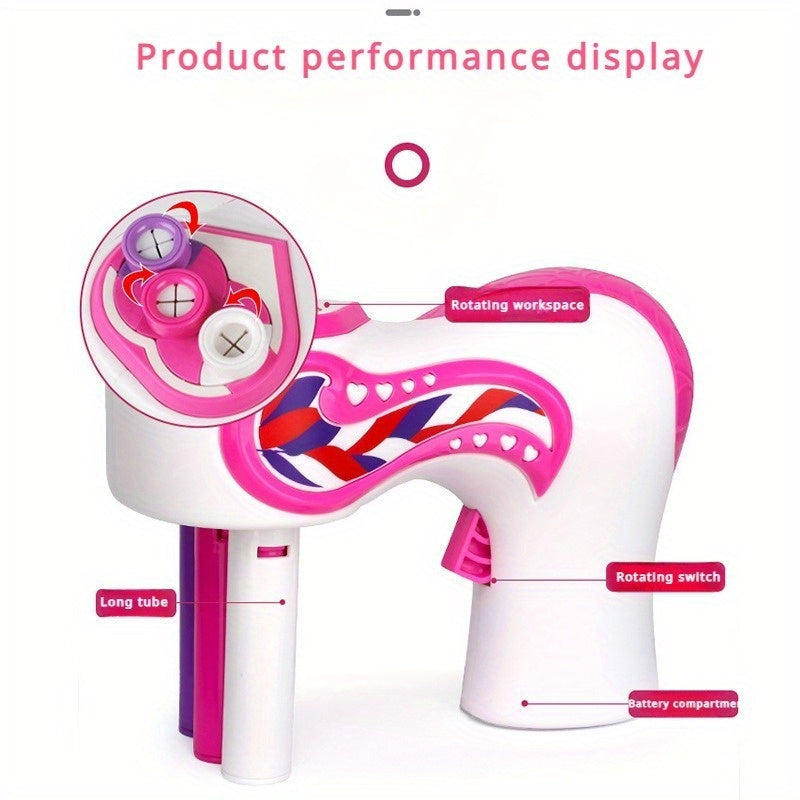Fully Automatic 3-Strand Hair Braider for Girls: Makeup and Hair Accessories, Hair Tying and Braiding Tools, Household Toys and Toys