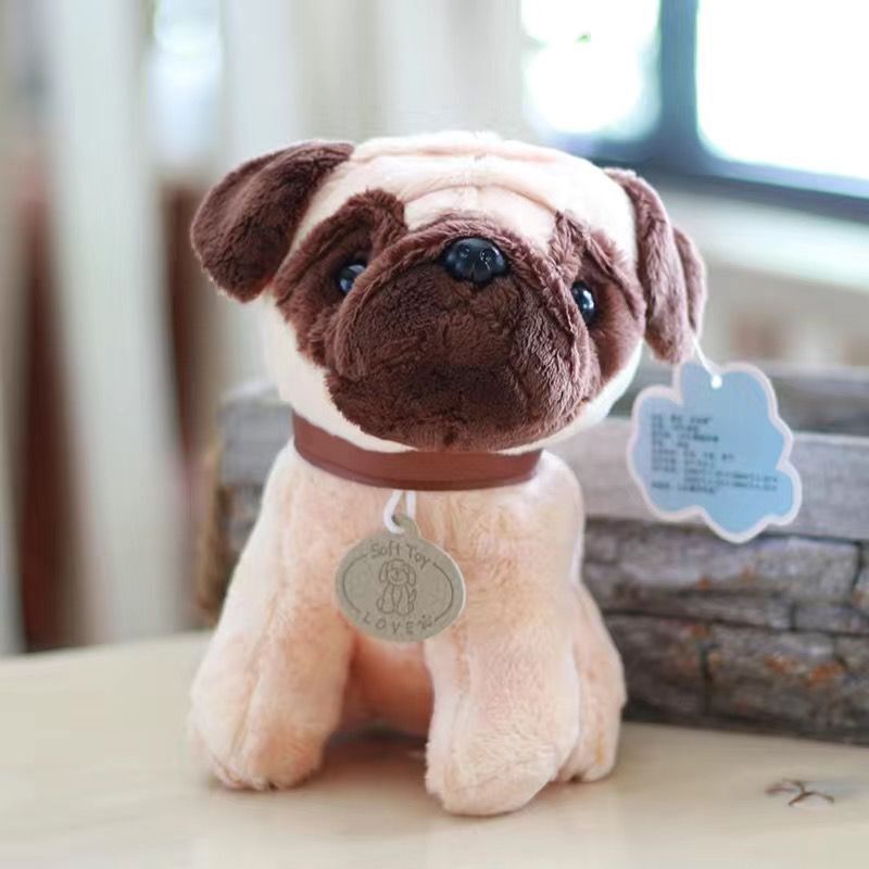 Plush Puppy Dog Toy Set for Toddlers 0-3 Years – Realistic Stuffed Animal Dogs Collection with Golden Retriever, Husky, Schnauzer – Soft Cuddle Play Toys for Winter