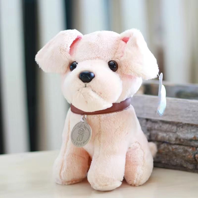 Plush Puppy Dog Toy Set for Toddlers 0-3 Years – Realistic Stuffed Animal Dogs Collection with Golden Retriever, Husky, Schnauzer – Soft Cuddle Play Toys for Winter
