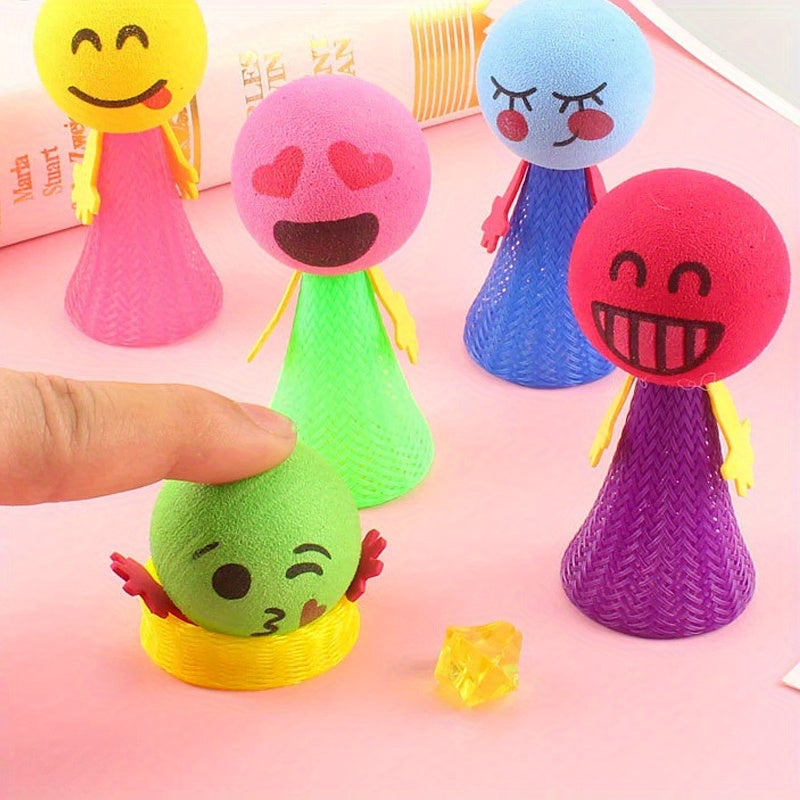 20pcs Colorful Bounce Toys for Youngsters - Fun EVA Relax & Reward Gifts, Perfect for Birthdays, Christmas & Halloween Parties