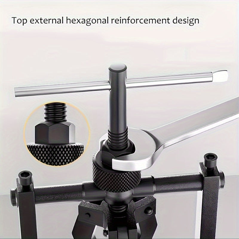 Claw gear puller, three-claw pilot bearing puller, automotive machine tool kit, inner bearing puller, wheel bearing remover