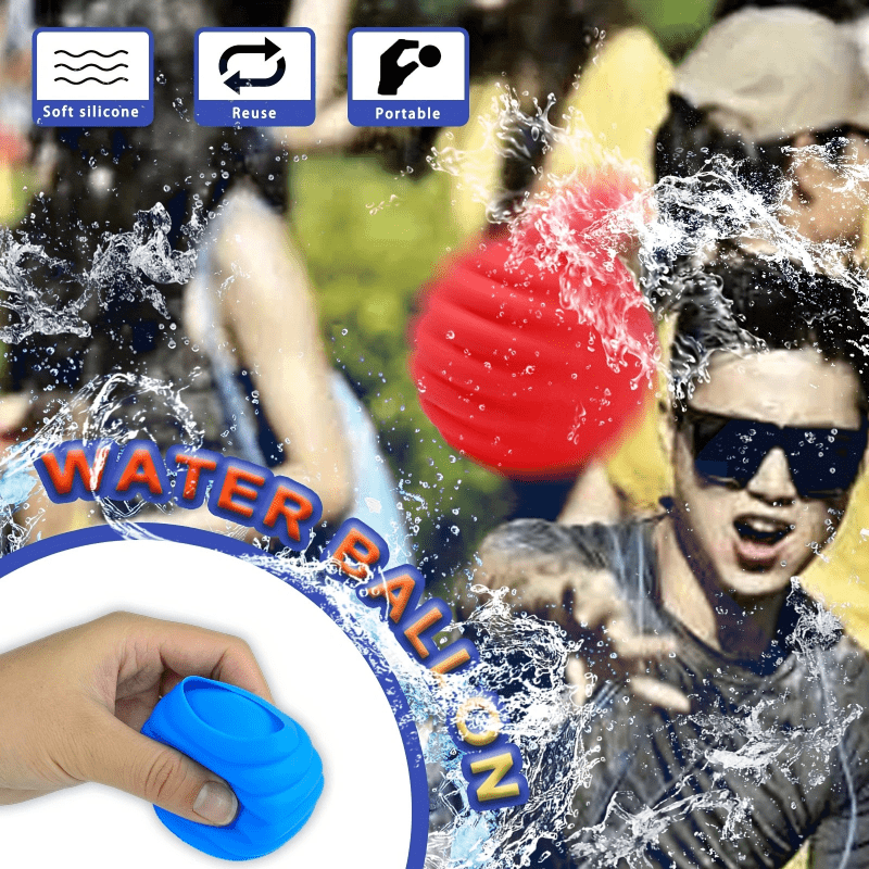 Tooluck Summer toys water fight balls 16pcs