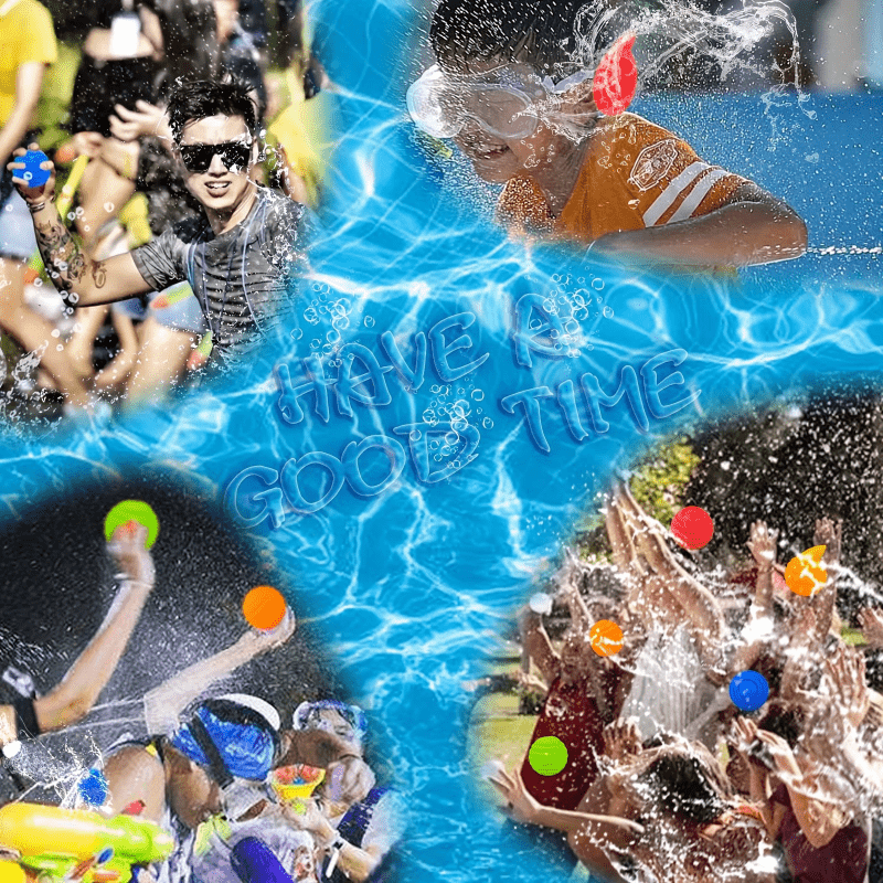 Tooluck Summer toys water fight balls 16pcs