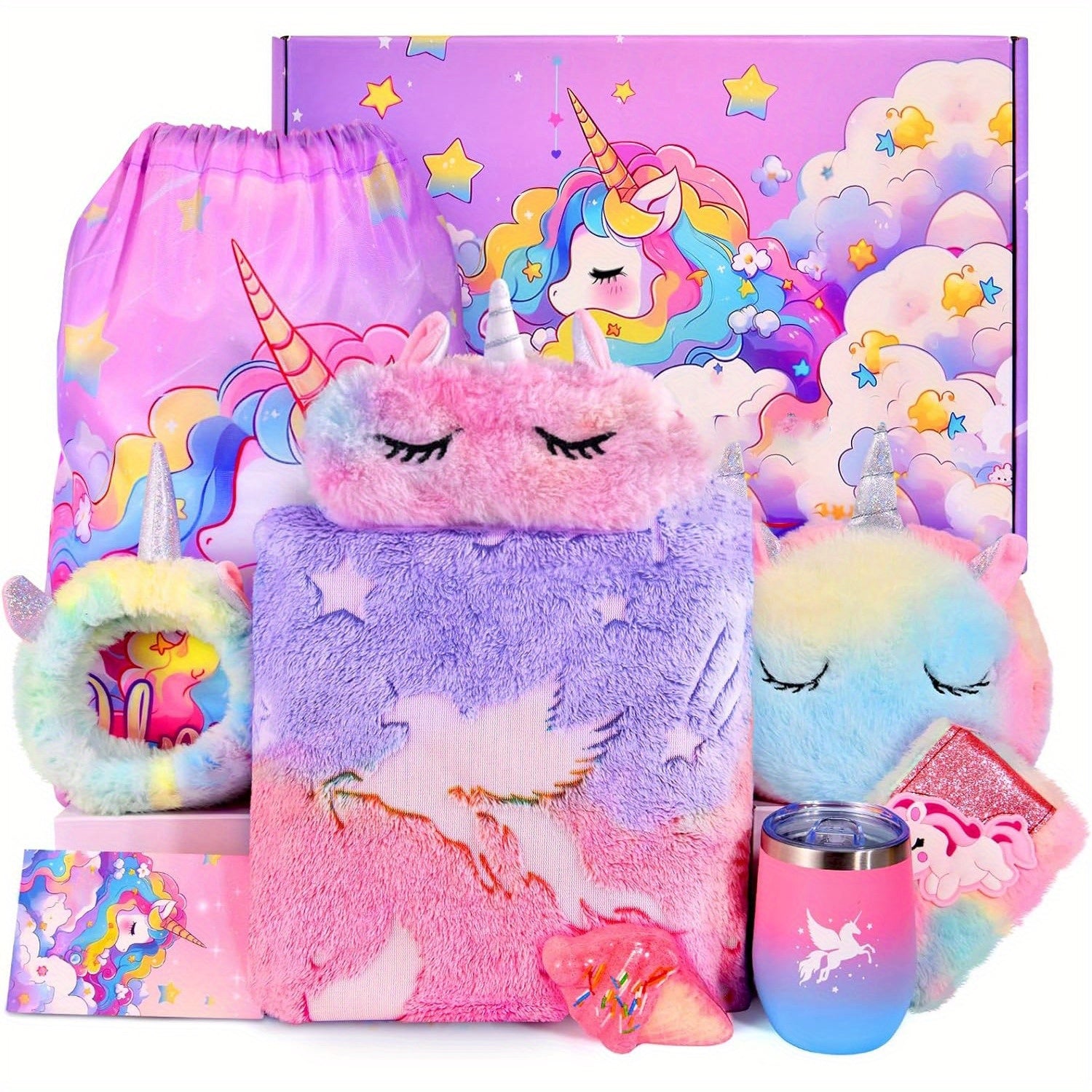 Gifts Toys for Girls Age 4 5 6 7 8 9 10 Years Old Birthday Gift Ideas Blanket Gifts Baskets for Daughter, Kids, Teen, Gifts Boxes As Christmas Thanksgiving Day Gift