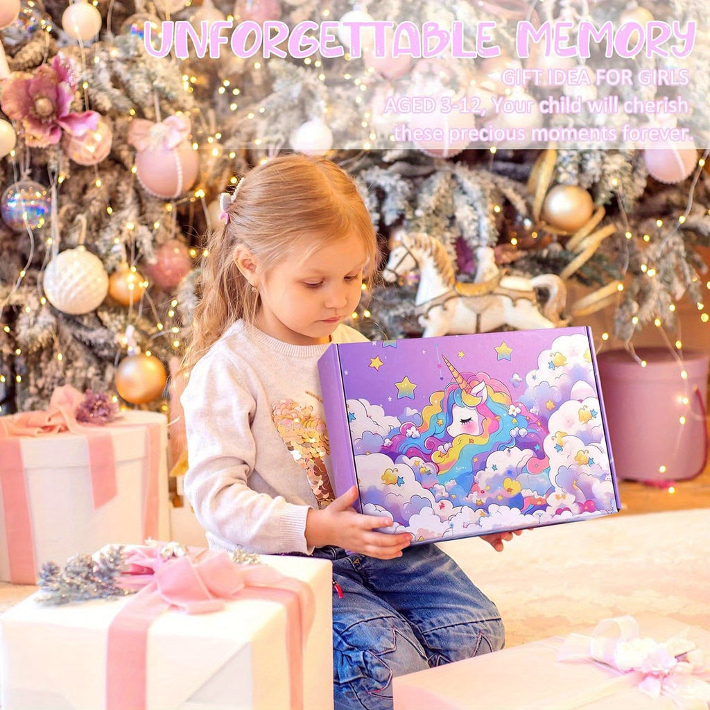 Gifts Toys for Girls Age 4 5 6 7 8 9 10 Years Old Birthday Gift Ideas Blanket Gifts Baskets for Daughter, Kids, Teen, Gifts Boxes As Christmas Thanksgiving Day Gift