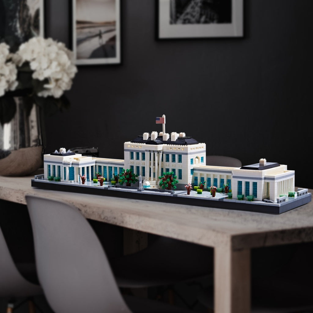 White House Model Building Set - Engaging Micro Block Kit with 3520pcs - Famous Landmark Building and Architecture Toys Gifts