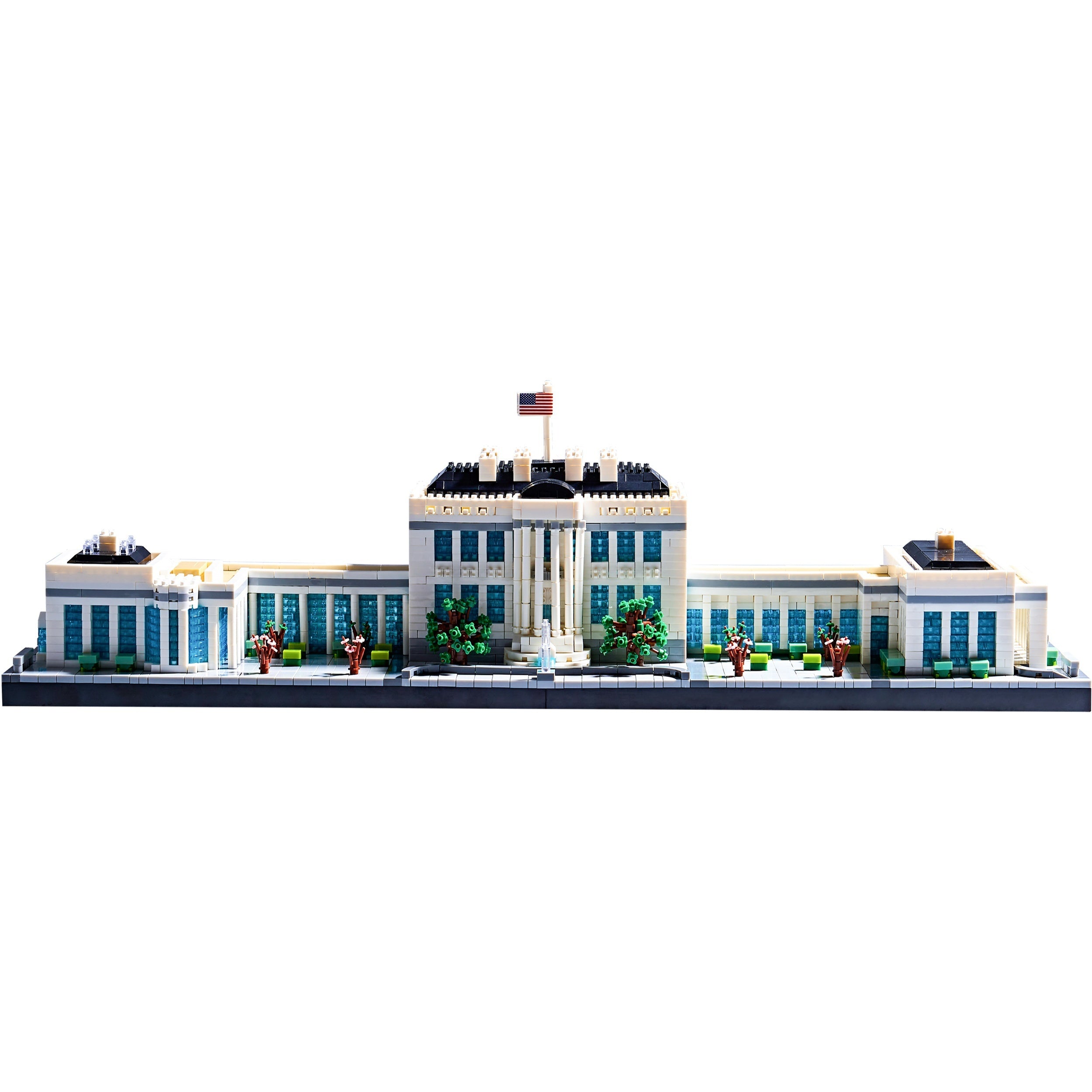 White House Model Building Set - Engaging Micro Block Kit with 3520pcs - Famous Landmark Building and Architecture Toys Gifts
