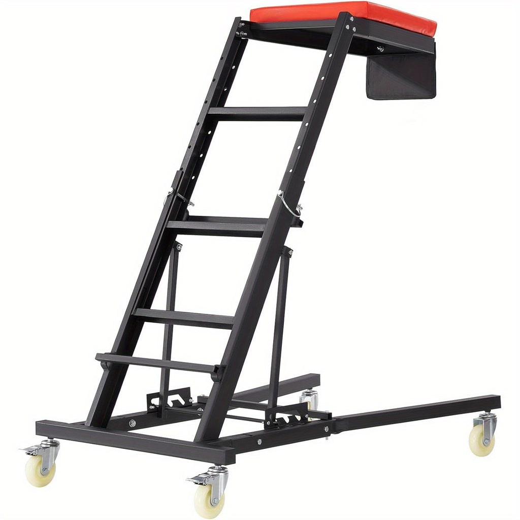 AIO Topside Automotive Engine Creeper, Adjustable Height Foldable Topside Creeper,