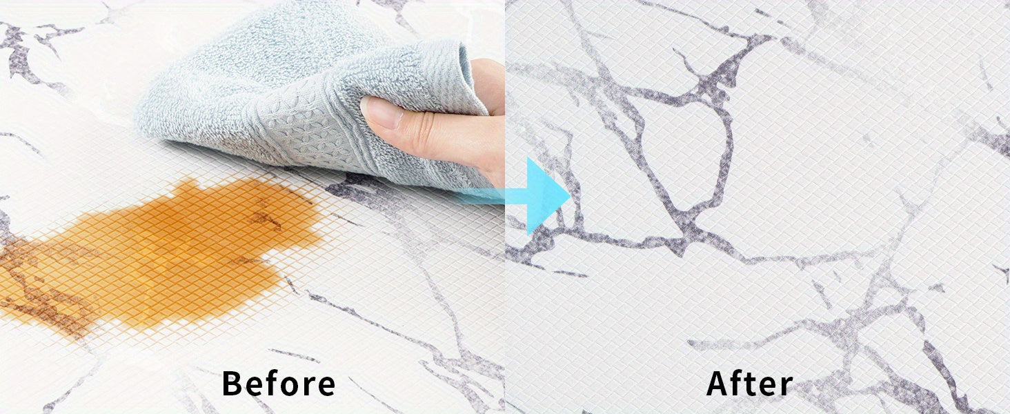 3pcs Kitchen Mat Set with Runner, Marble Kitchen Rugs And Mats Non Skid Washable, Kitchen Runner Mat Floor Mats, ASPMIZ