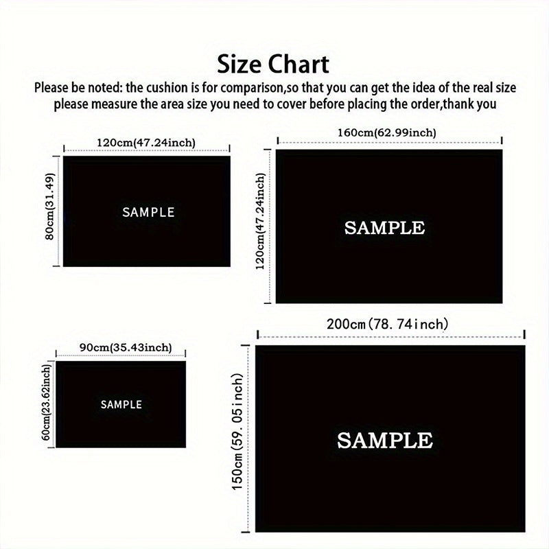 800g/m2 Crystal Velvet Sleeping Kitten Printed Area Rug Carpet for Bedroom Living Room Home Decor Rugs Mat Non Slip Mat Rug for Bedside