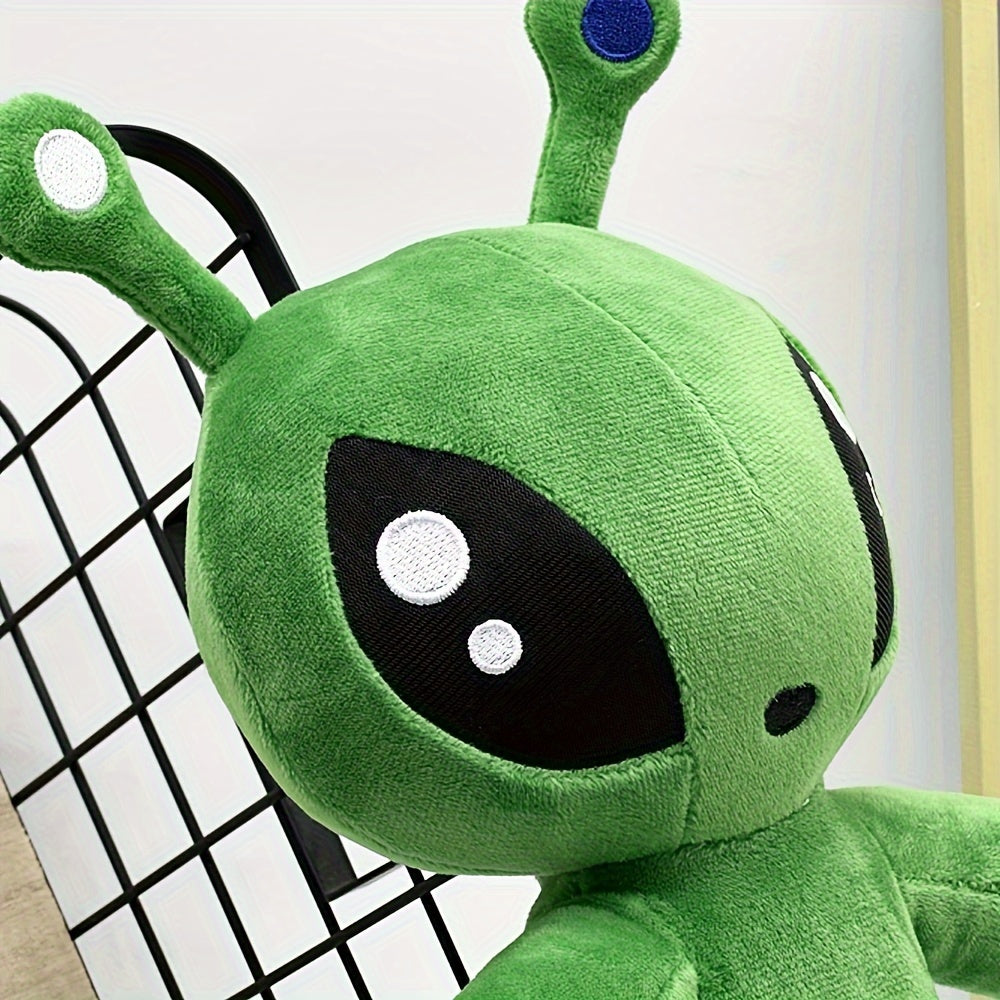 Alien Stuffed Animal Plush Toy, Green Large Eyed Alien Plush Doll, Soft Alien  For Home Teenager Room Decor, Gift For Fans And Doll Toys Perfect Birthday Gift Halloween Gift Home Decor Gift