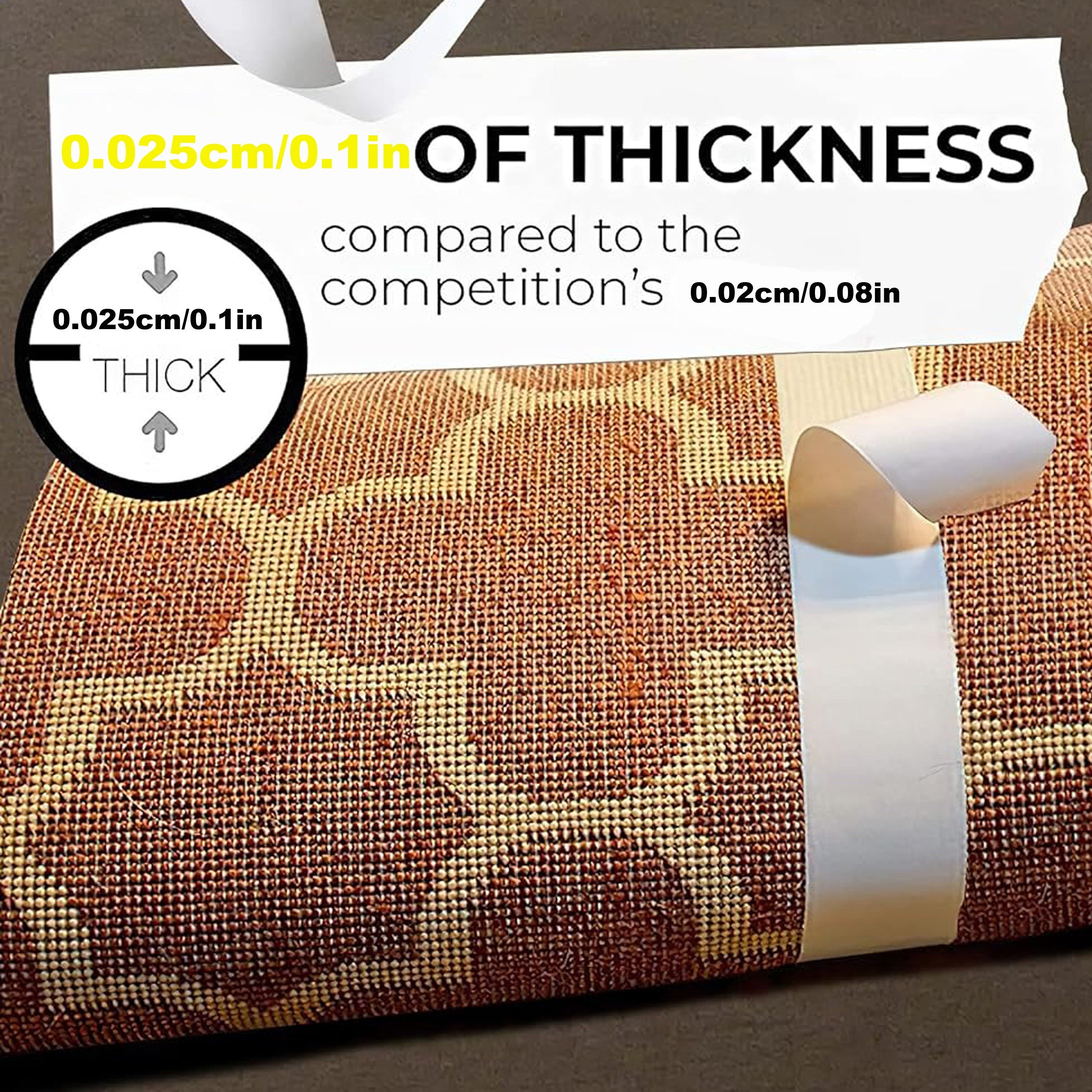Heavy-Duty Double-Sided Tape, Carpet Tape 1.89 Inches X 10 Yards, Strong Adhesive, Removable, Suitable for Floors, Indoor/Outdoor Carpets, Laminate, Area Rugs, Stair Carpets, Bathroom Rugs, Mats, Carpet Tiles, Kitchen Carpets