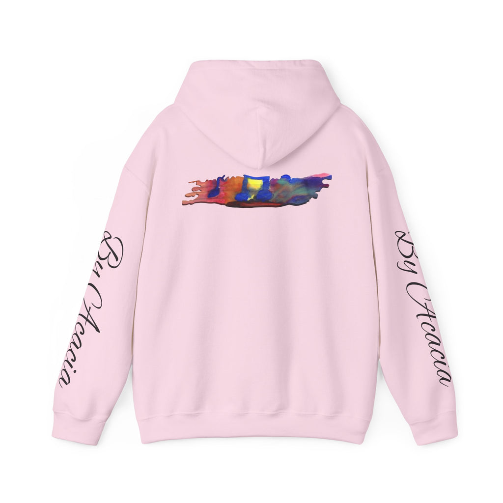 Music Is Life Hoodie — Colorful Watercolor Note Graphic Pullover
