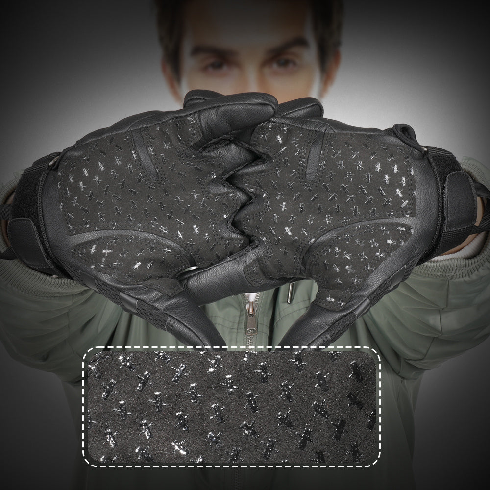 Professional Non-Slip Gloves For Outdoor Activities - Windproof And Adjustable For Cycling, Hunting, And Driving