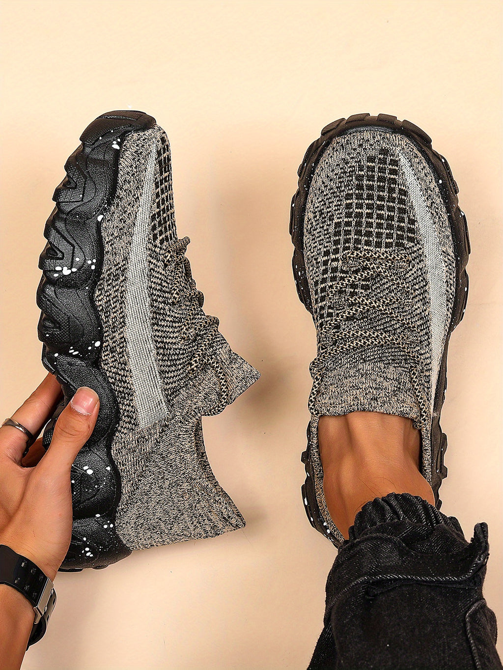 Men'S Casual Sneakers - Breathable Sports & Casual Attire, Athletic Footwear