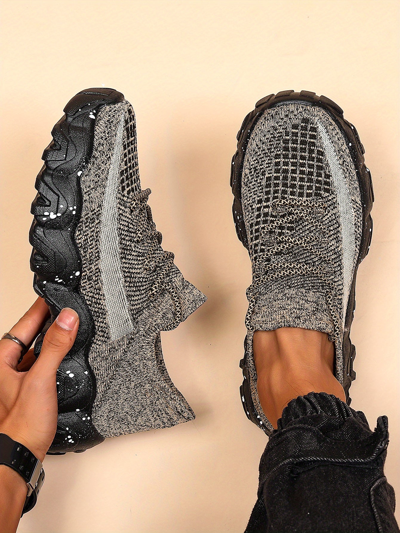 Men'S Casual Sneakers - Breathable Sports & Casual Attire, Athletic Footwear