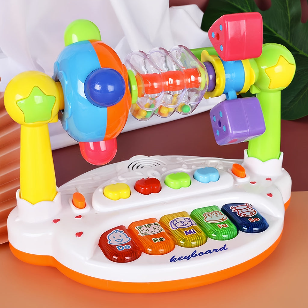 Attractive and educational piano keyboard toys, pre-loaded songs and lights for early learning and development Halloween Christmas Gift