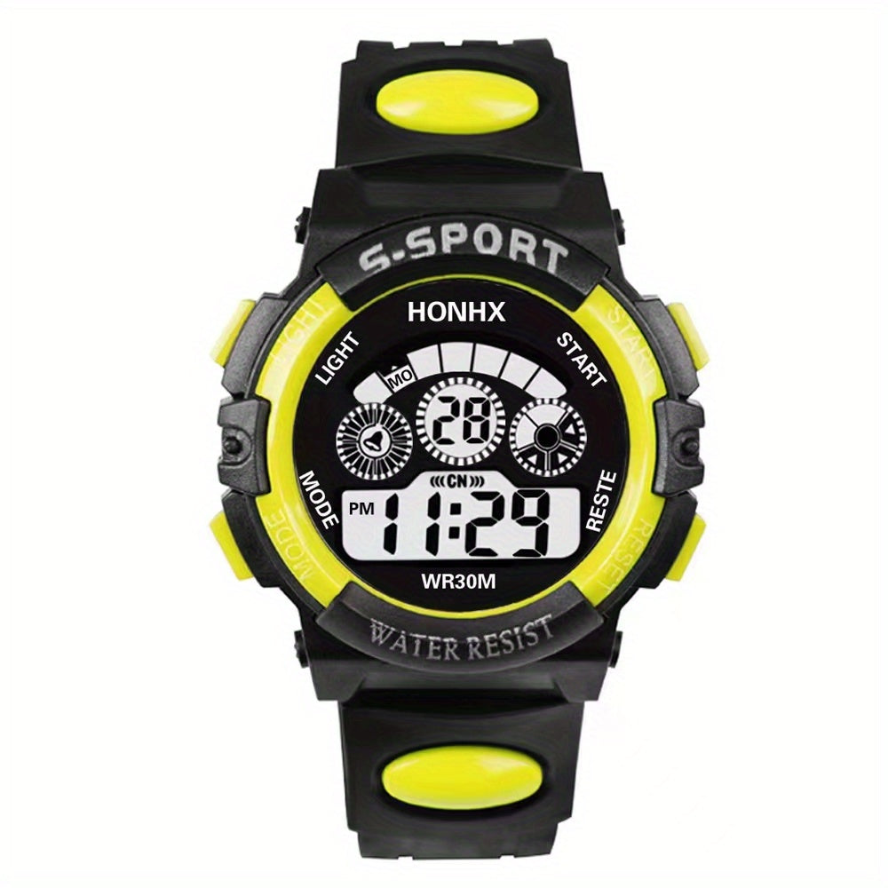 [Hot Electronic Watch] Hot Selling Electronic Multifunctional Watch - Night Light Running Sports for Primary and Secondary School Students