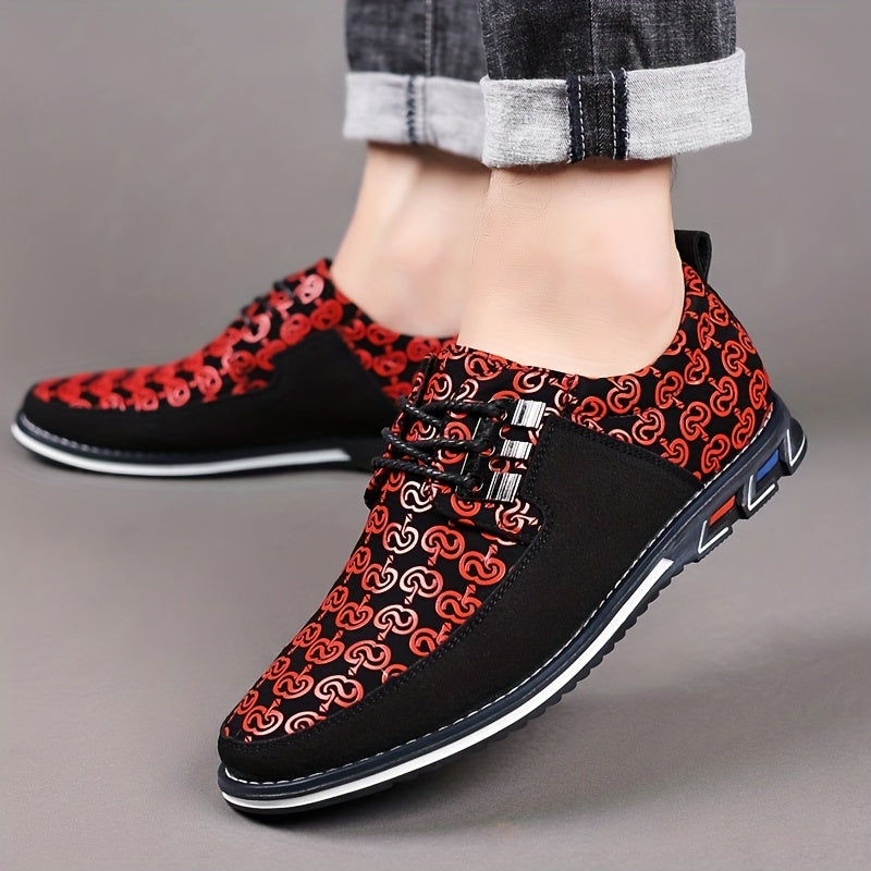Soft-soled versatile breathable Men's shoes, fashionable round-head comfortable sports shoes for casual wear