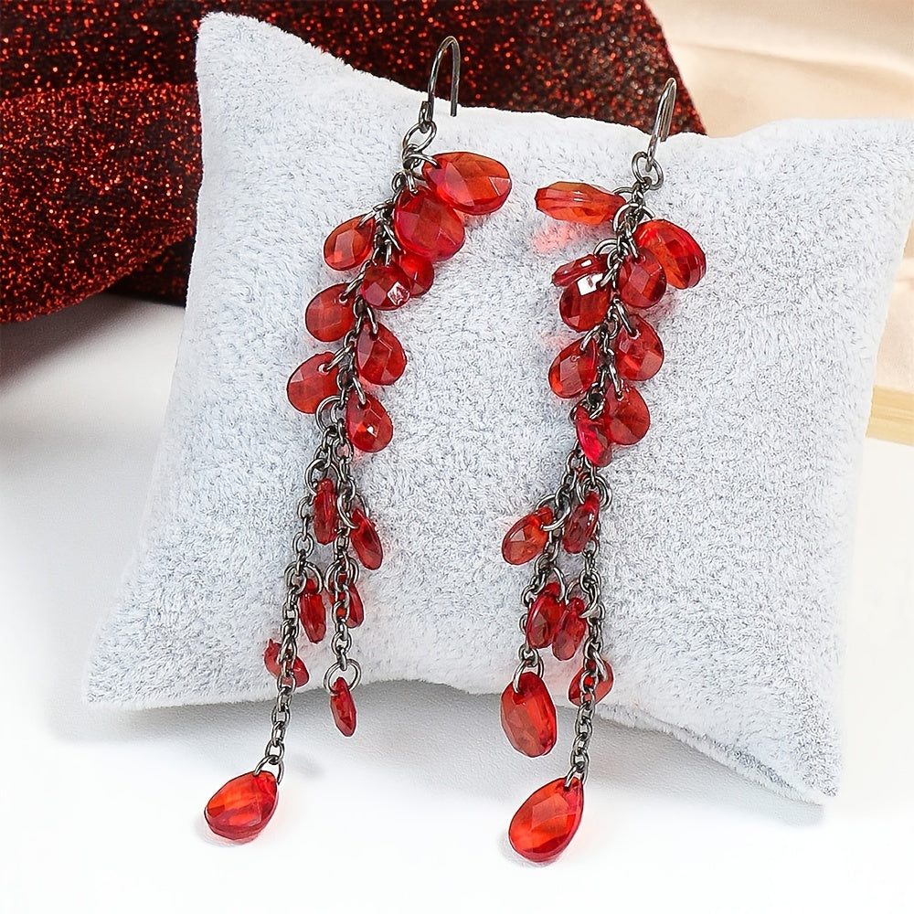 1 Pair/4 Pairs Vintage Style Women's Pendant  Tassel Earrings