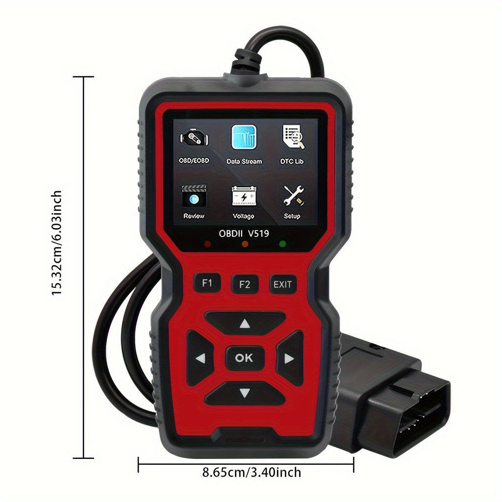 35,901 DTC Library Onretul Automotive OBD2 Scanner Tool,
