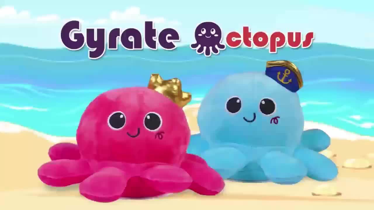 Baby Infant Crawling Walking Toys, Tummy Time Plush Octopus Toy Gifts 3 4 5 6 7 8 11 12 Babies Walker Boy Girl 3-6 6-12 Learning 9-12 12-18 Toddler 36 Months Old Music Development Birthday Gift