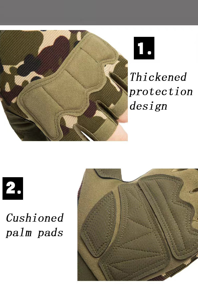 [For Men & Women Half-finger Gloves] Half-finger Gloves For Men And Women For Sports, Cycling, Fitness, Outdoor Activities, Fishing