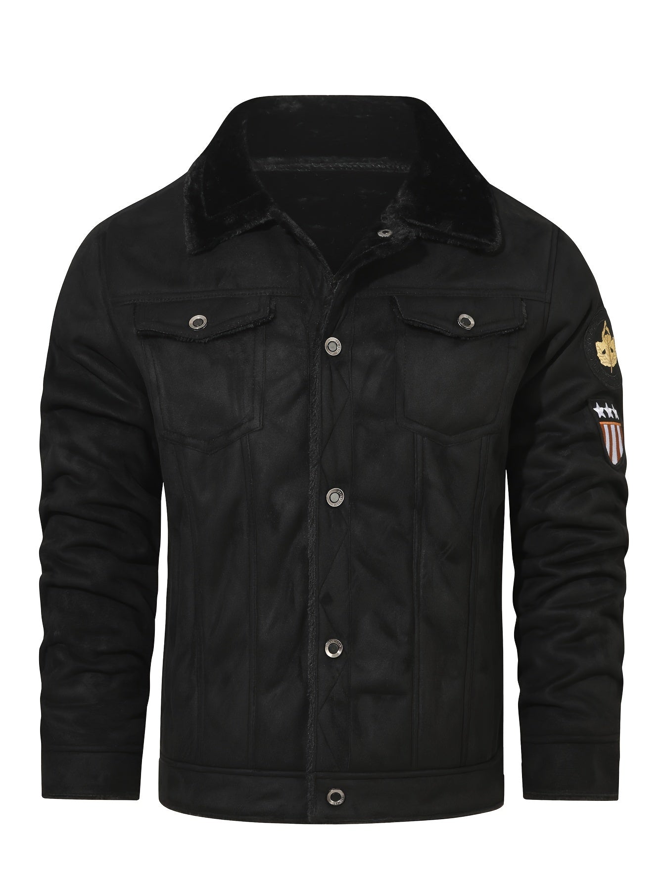 Men's Casual Polyester Jacket