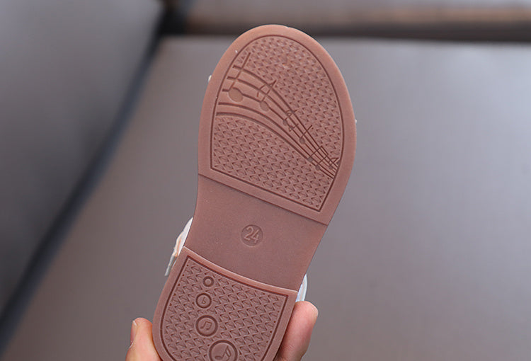 Girls' First Walkers Baby Sandals with Closure Non-Slip Beach Shoe Open-Toe Summer Girl